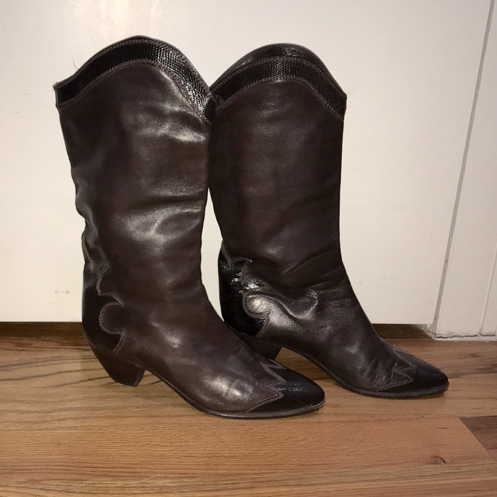 Bally Western Boots Brown 41 (9.5)